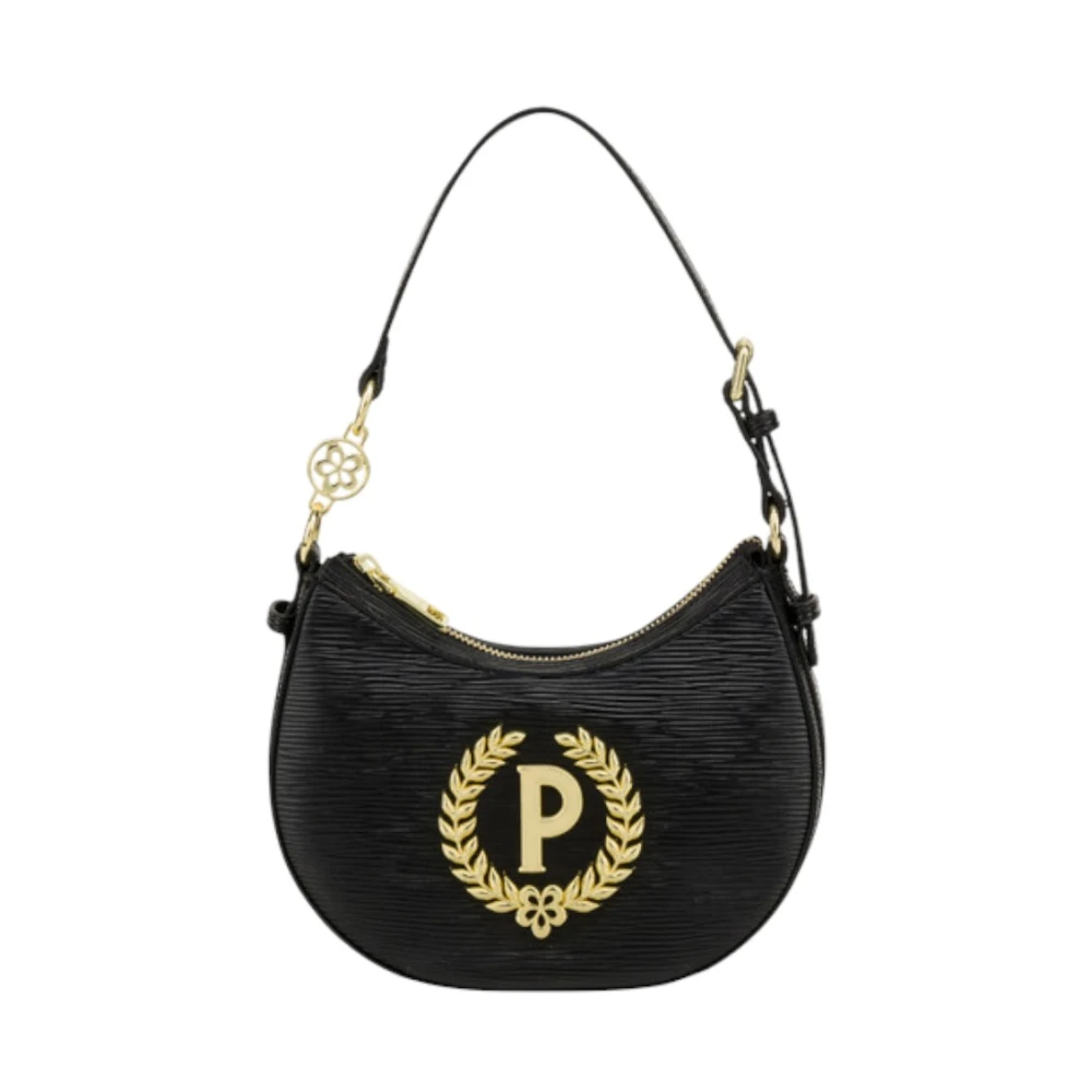 Pollini Dames Schoudertas Synthetisch Leer Black Dames