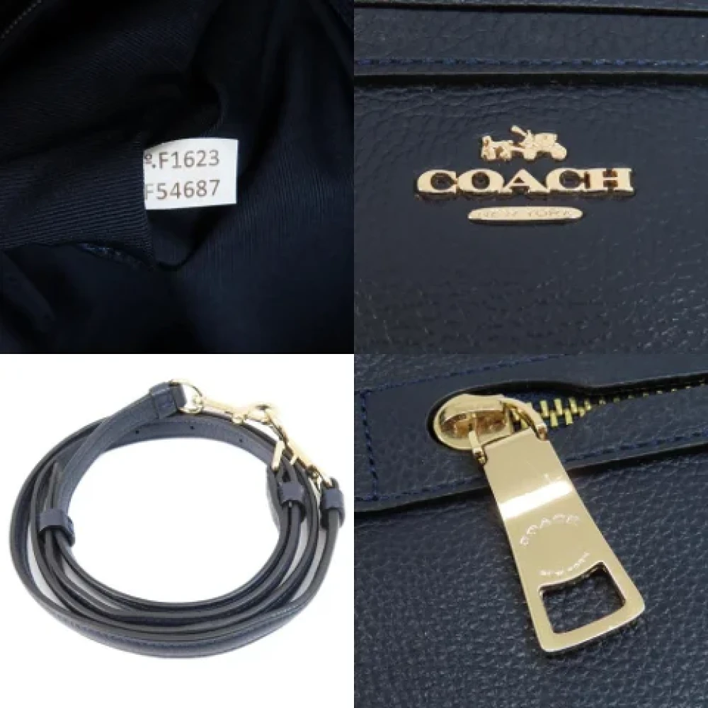 Coach Pre-owned Fabric totes Blue Dames