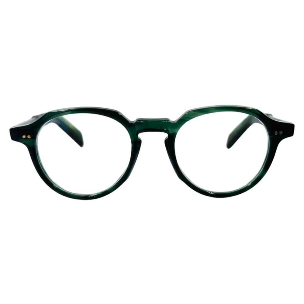 Cutler And Gross Retro Ronde Zonnebril Groen Green Unisex