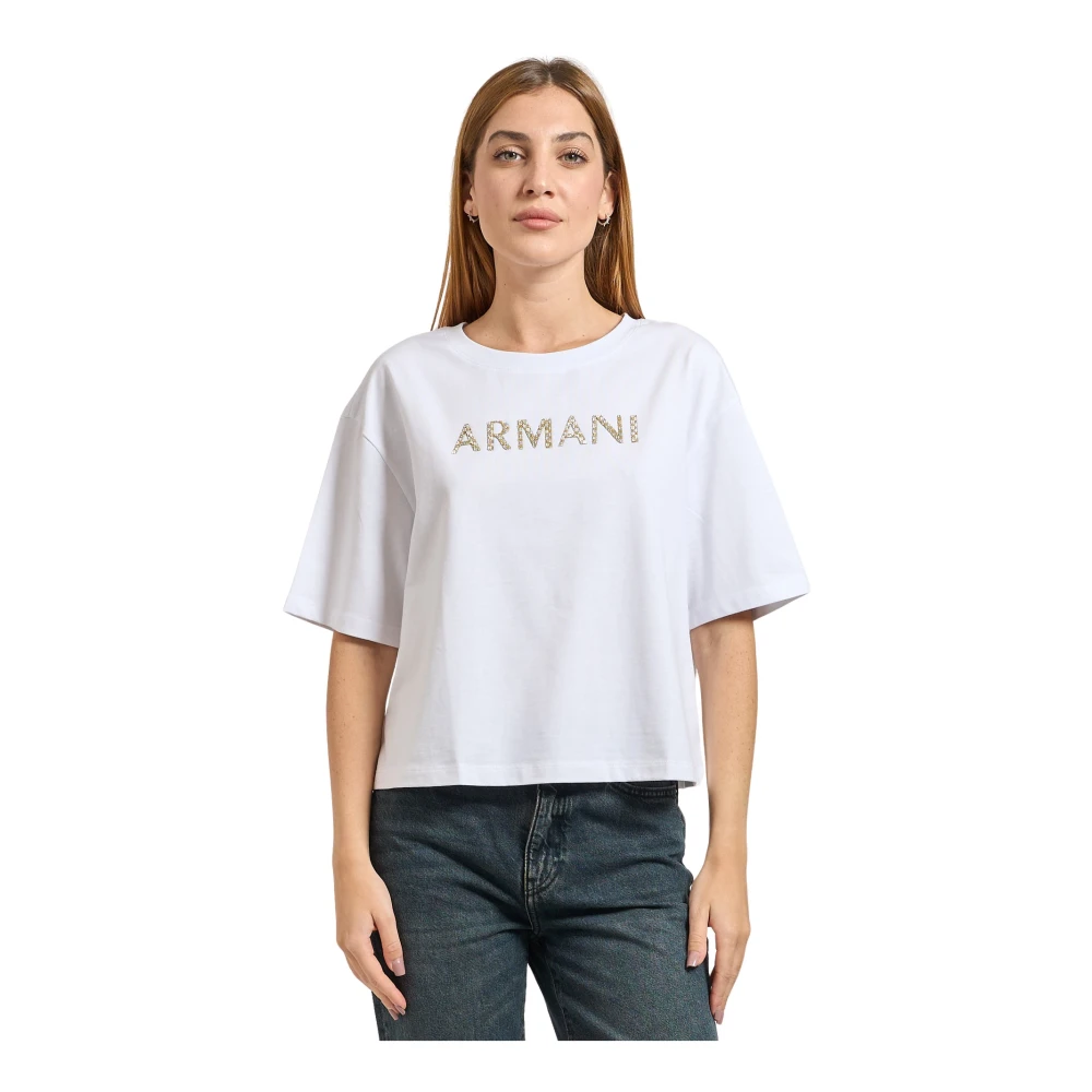 Armani Exchange Mujer Blancos Camisetas Y Polos