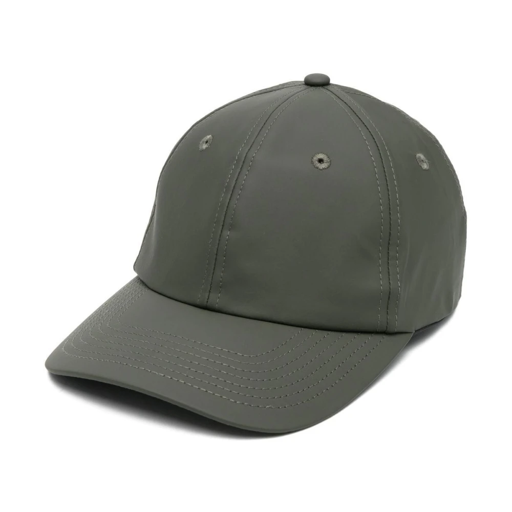 Rains Militair Groene Waterdichte Gebogen Klep Pet Green Heren