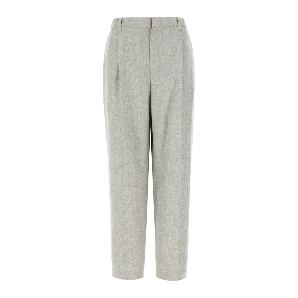Brunello Cucinelli Women's Gray Stylish Pants
