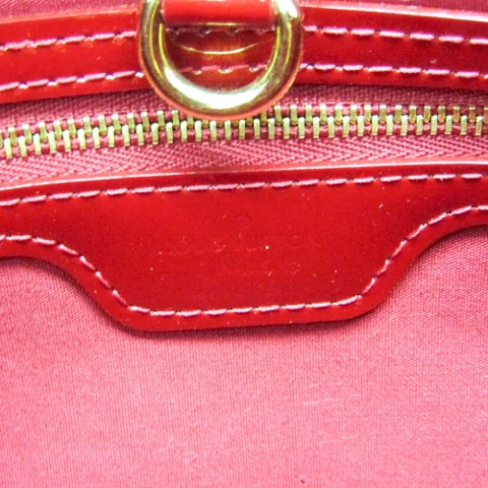 Louis Vuitton Vintage Pre-owned Leather louis-vuitton-bags Red Dames