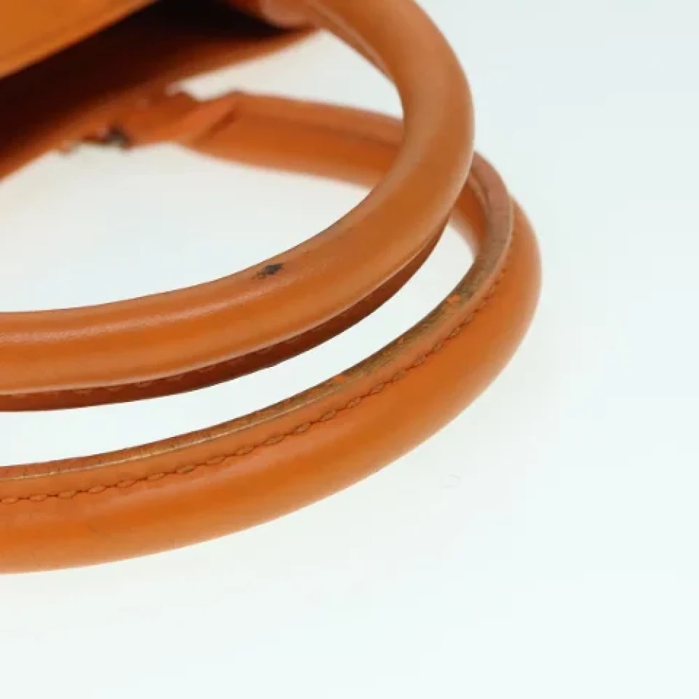 Louis Vuitton Vintage Pre-owned Leather totes Orange Dames