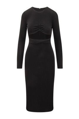 elegante-robe-midi-en-viscose