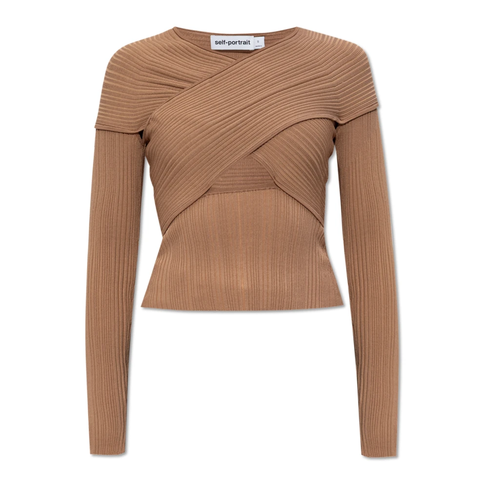 Tops > Long Sleeve Tops - - Self Portrait - Modalova