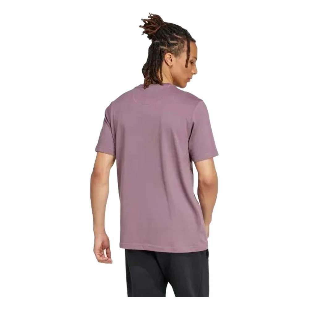 Adidas ESS TEE T-shirt Purple Heren