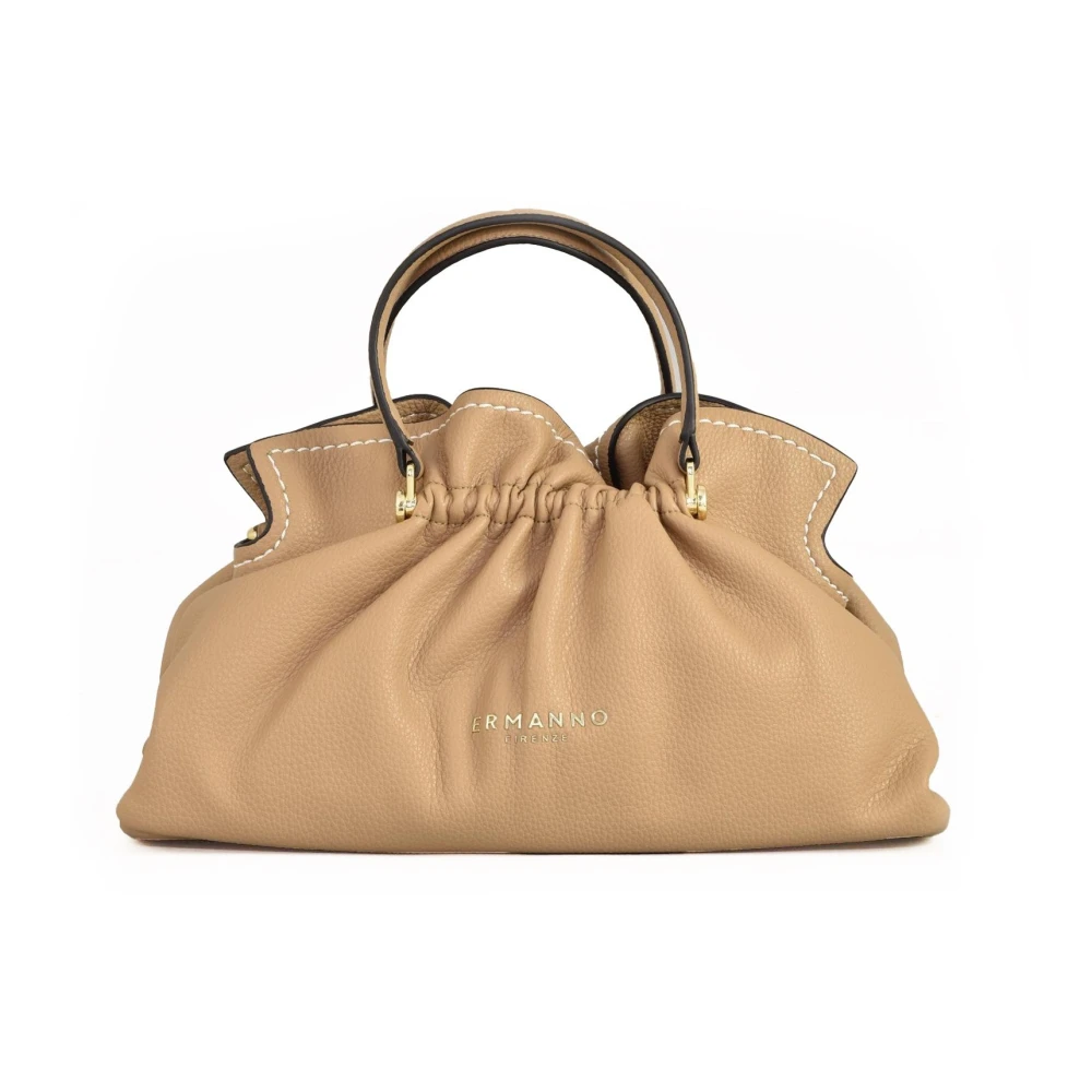 Ermanno Scervino Octavia Two Tones Tote Tas Beige Dames