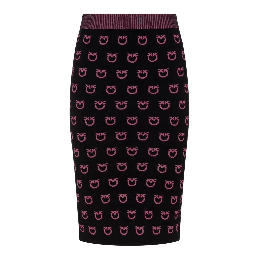 Pinko Multicolor Logata Midi Rok Multicolor Dames