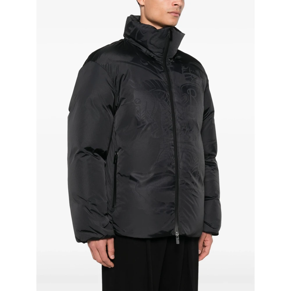 Burberry Houtskoolpatroon Tech-stijl Gray Heren