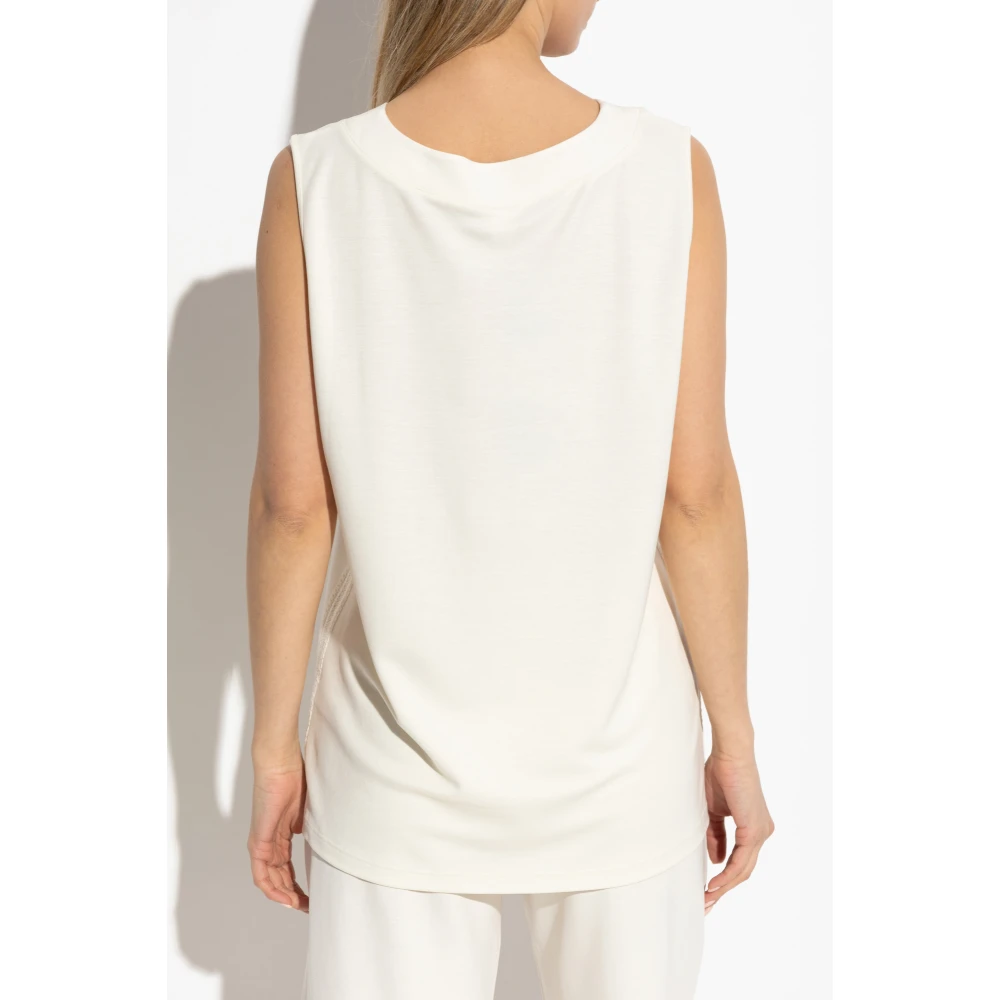 Hanro Top 'Pure Comfort' Beige Dames