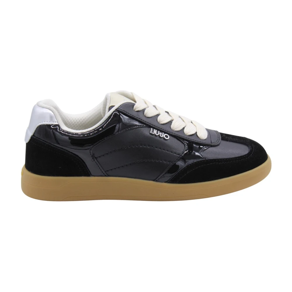 Liu Jo Vrouw Zwart Dubai Sneaker Voor Een Stijlvolle Look