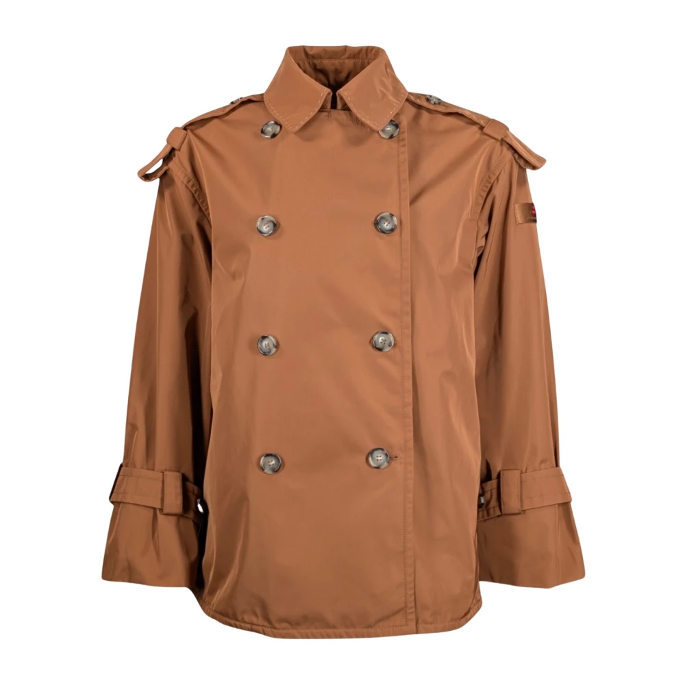 Peuterey Mujer Marrón Abrigos, Talla: M