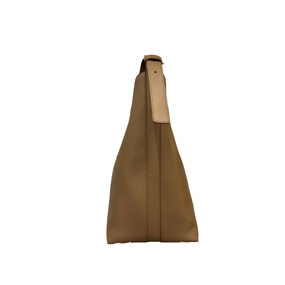 Furla Elegante Druppelvormige Handtas Brown Dames
