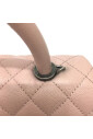 pre-owned-cuir-sacs-chanel