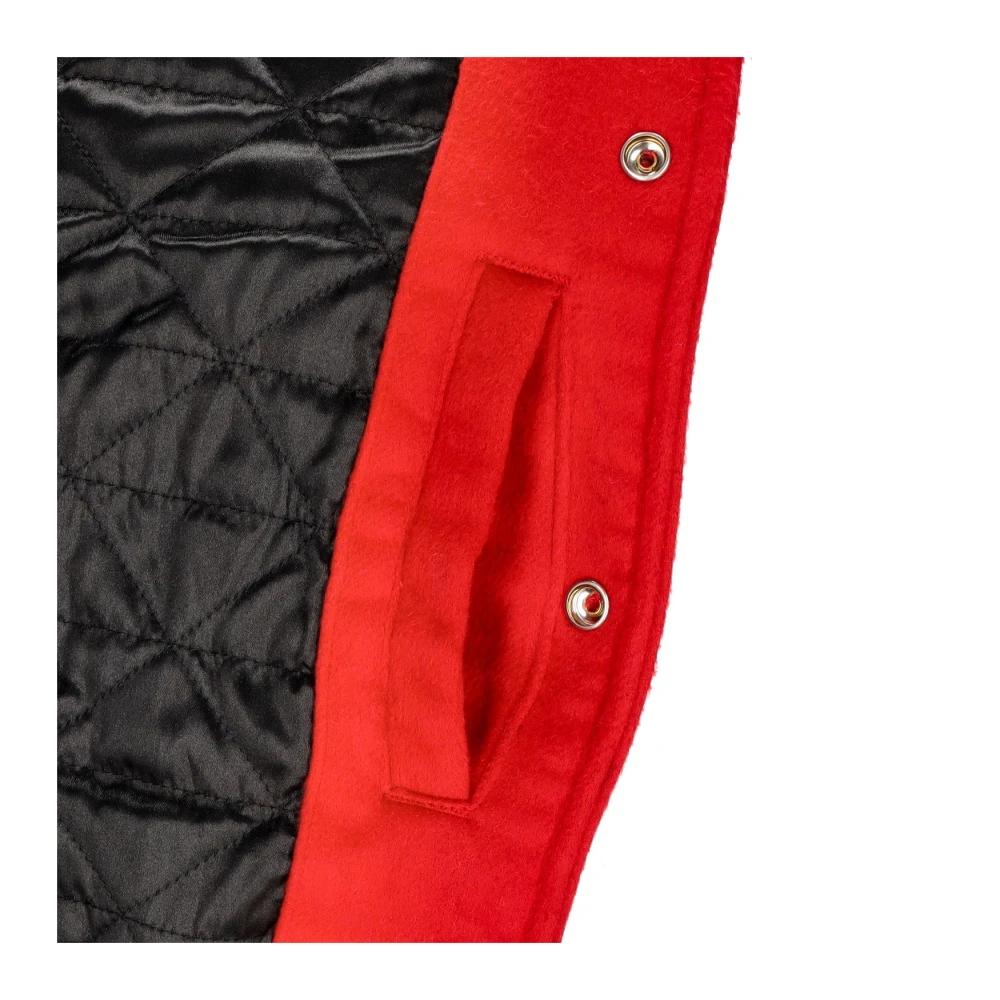 Mitchell & Ness Chicago Bulls Varsity Jacket Rood Zwart Red Heren