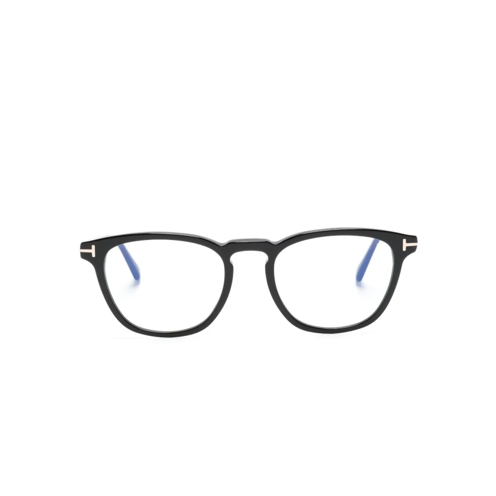 Tom Ford Unisex Black Glasses, 48 Mm, Optical Frame Stylish And Versatile