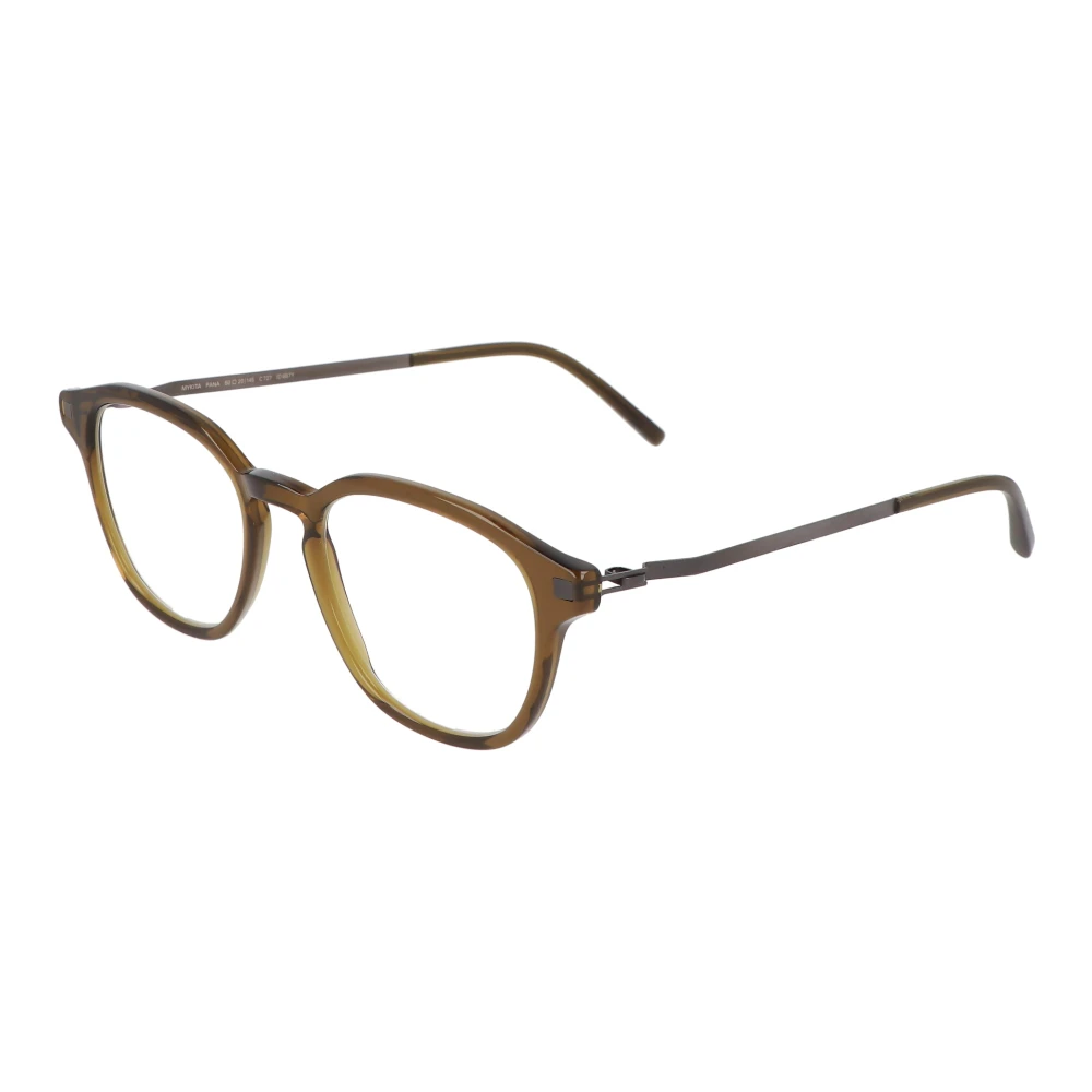 Mykita Moderne minimalistische metalen montuur bril Yellow Unisex