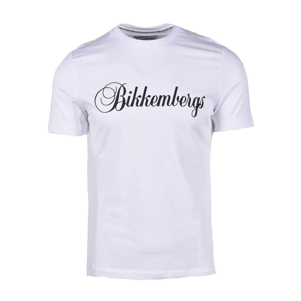 Bikkembergs Stijlvolle Katoenen T-Shirt Collectie White Heren