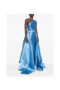 blue-satin-one-shoulder-dress