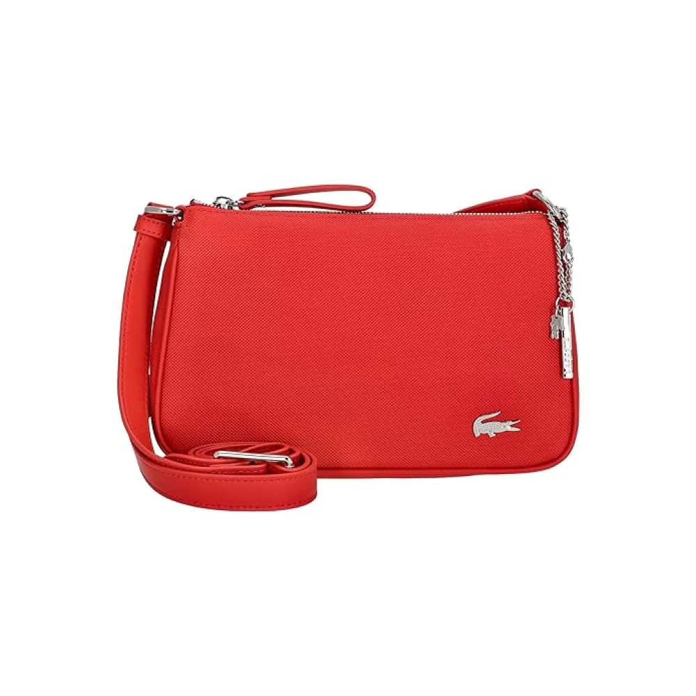 Lacoste Rode Daily Lifestyle Tas Red Dames