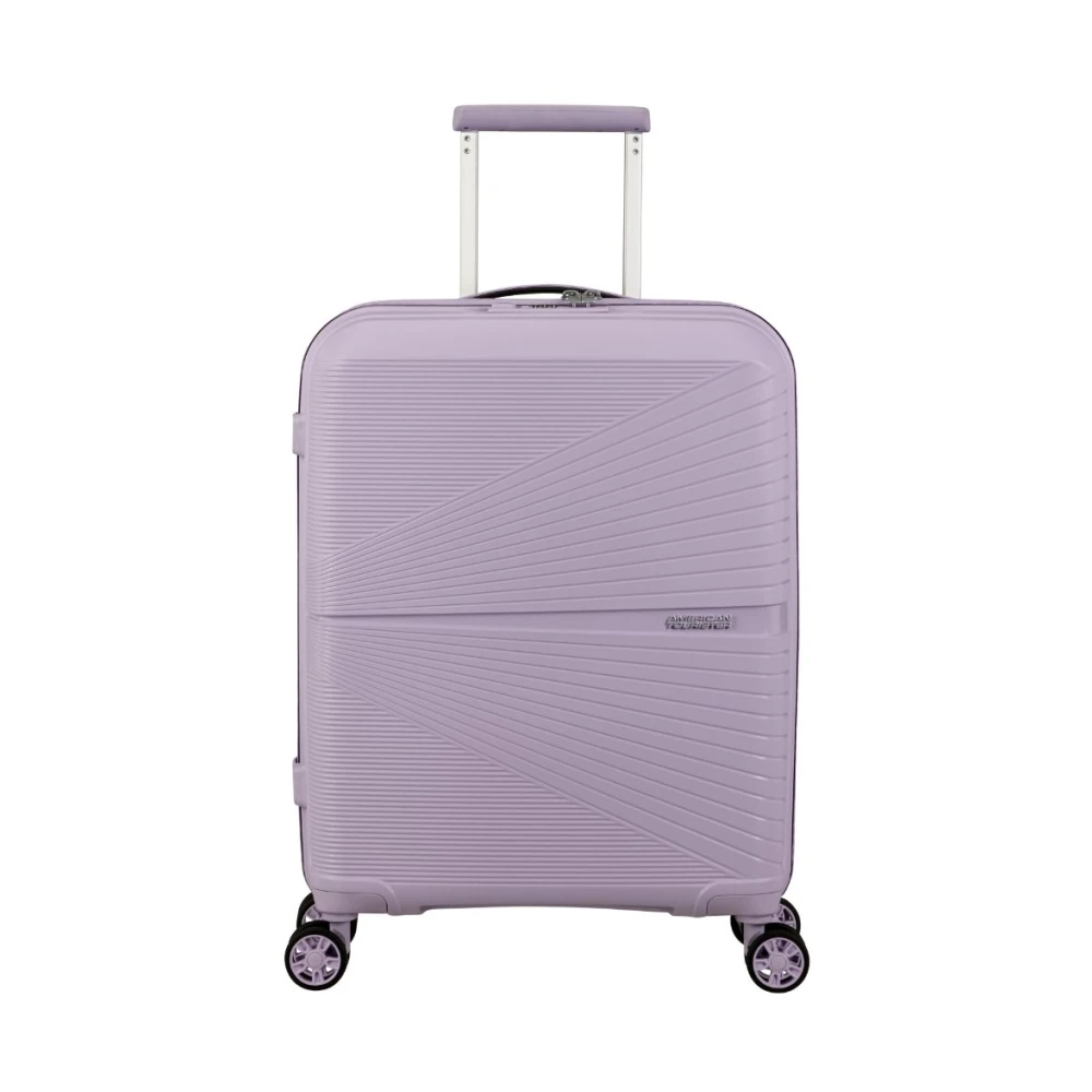 American Tourister Unisex Purple Airconic Lightweight Cabin Trolley With Tsa - Cabin Bags - One Size - Suitcases