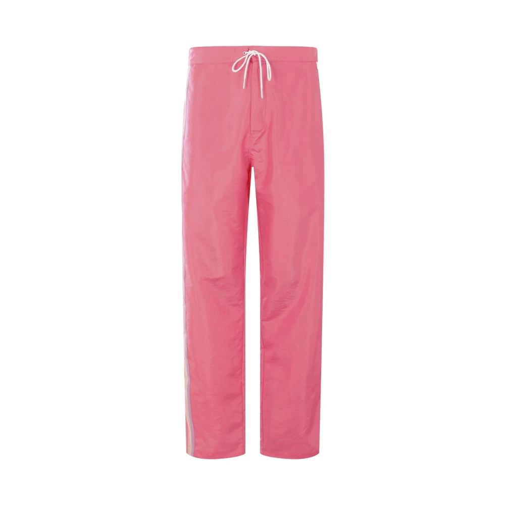 Magliano Fuchsia Straight Leg Trousers Pink Heren