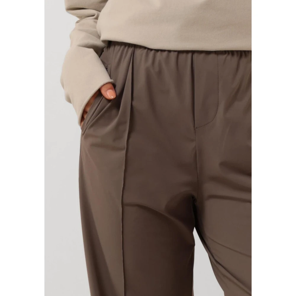 Penn&Ink N.Y Bruine Elegante Broek Brown Dames