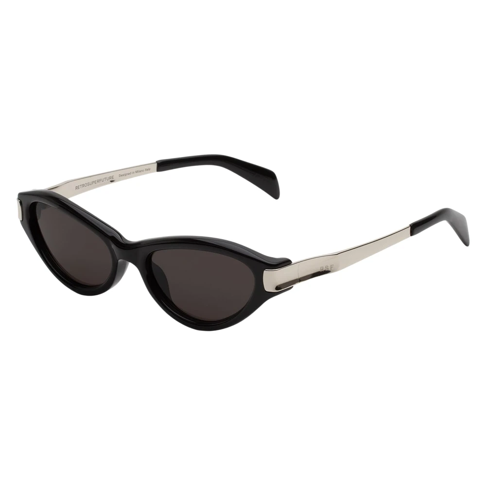 Retrosuperfuture , Sunglasses, Unisex, Black, 53 Mm, Solazu Sunglasses