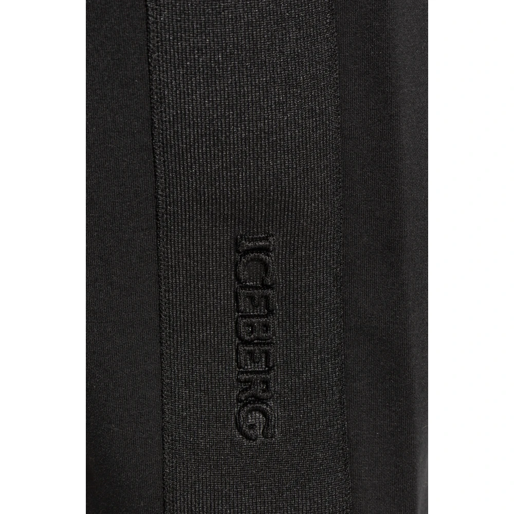 Iceberg Sweatpants Black Heren
