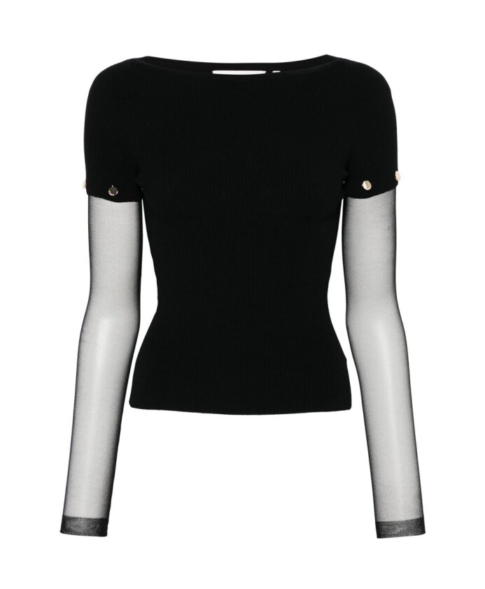 zwarte-sweater-met-dubbele-mouwen-en-goudkleurige-studs