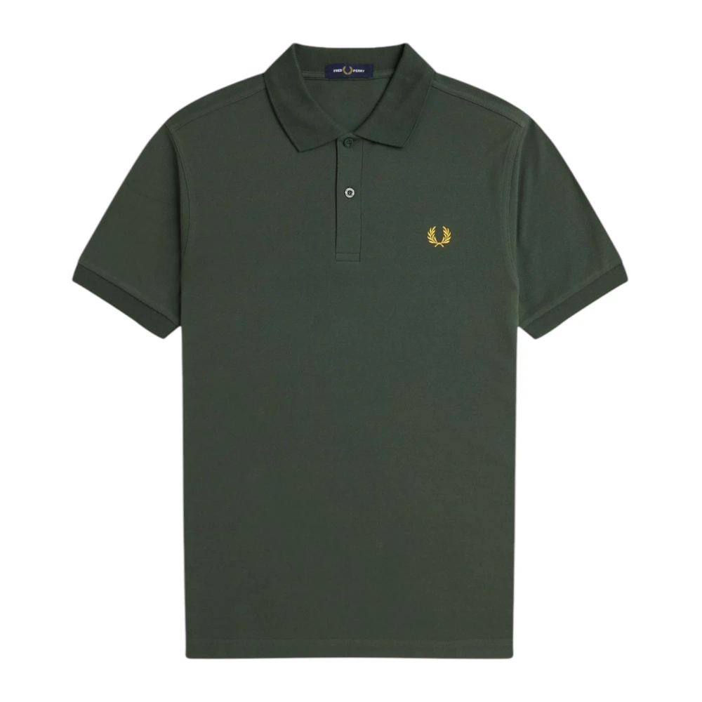 Fred Perry Groene T-shirts en Polos De Shirt Green Heren