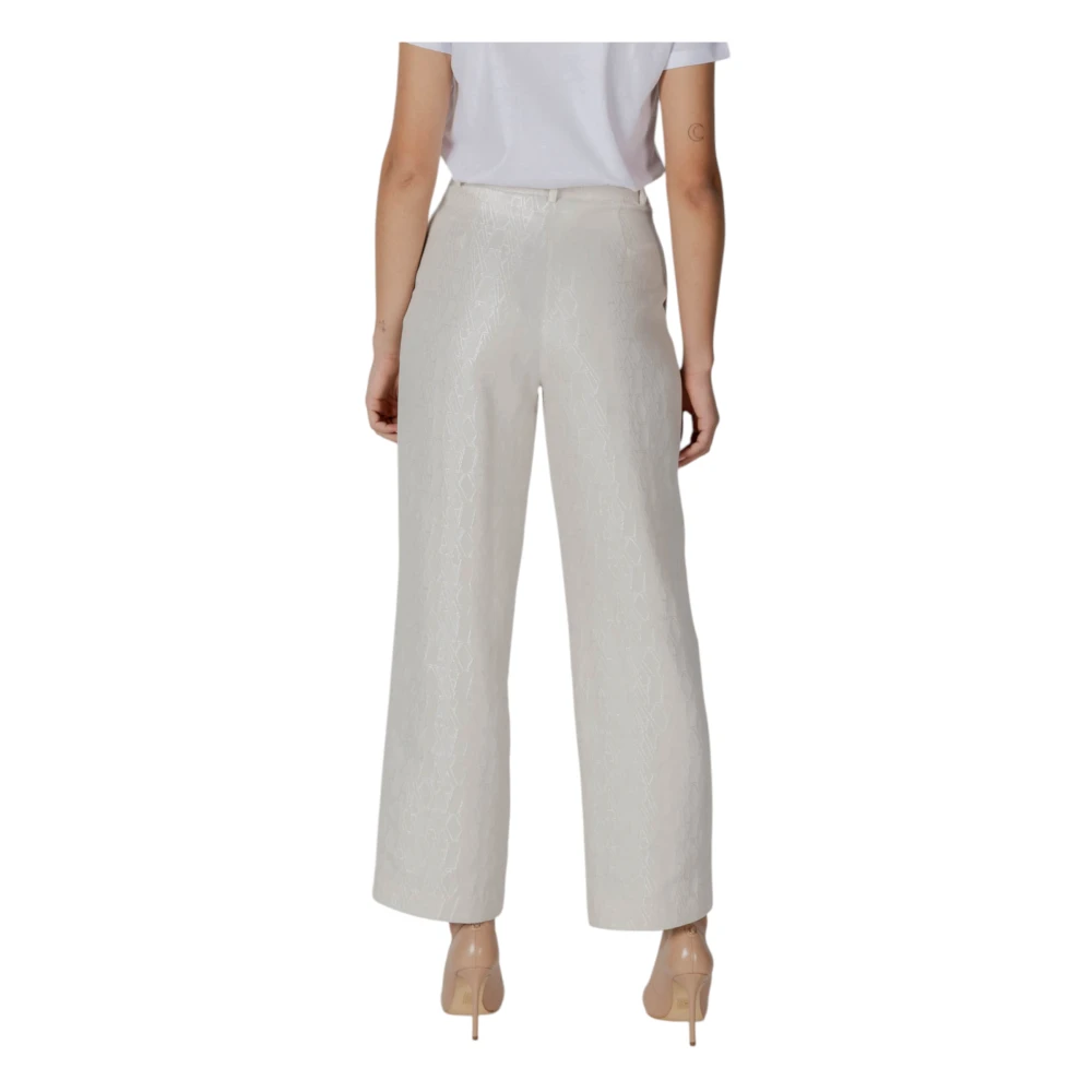 Armani Exchange Palace Broek Collectie voor Vrouwen Beige Dames