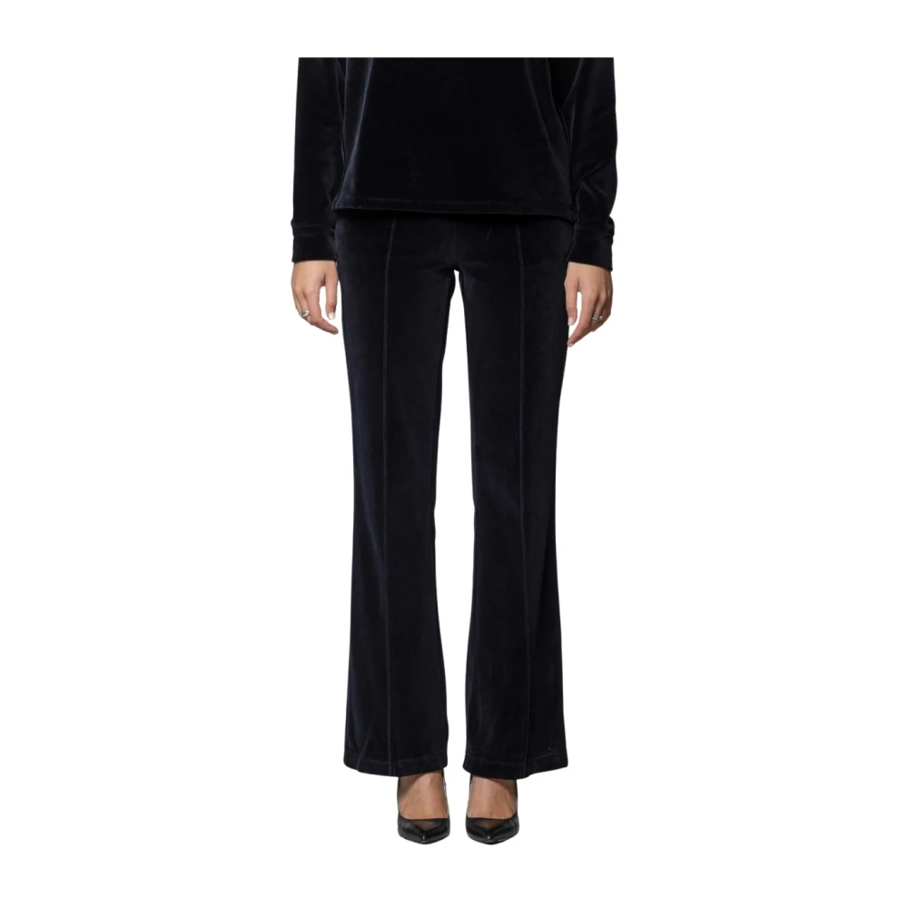 Mason's Donna Nero - Pantaloni Chino Easy Straight - Trousers - 2XL