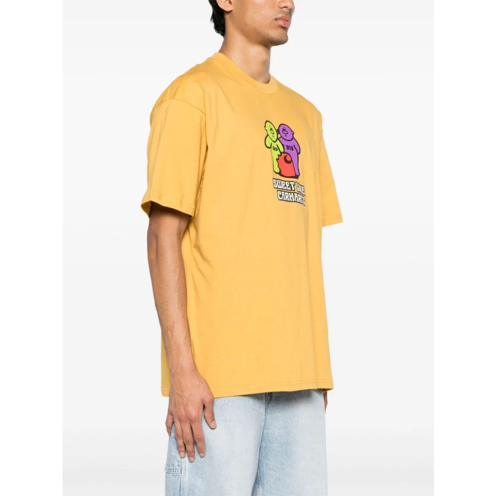 Carhartt WIP Gummy T-shirt Yellow Heren