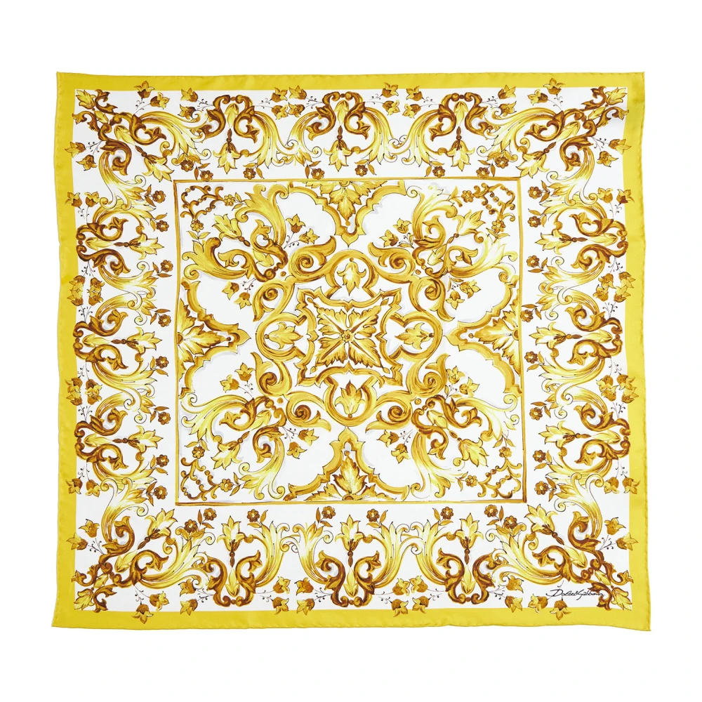 Dolce & Gabbana Stijlvolle Sjaals Collectie Multicolor Dames