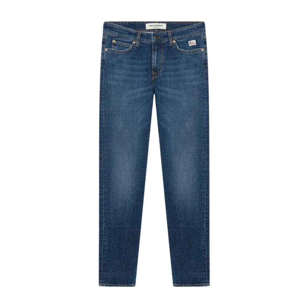 Roy Roger's Men's Blue 517 Jeans - Slim Fit Jeans - W38 - Jeans
