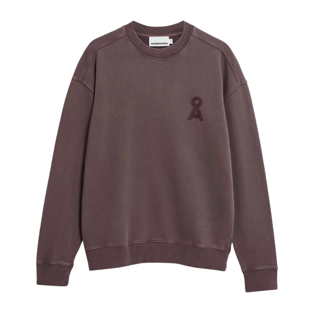 Armedangels Sweatshirt Iconic Å Gmt Dye 3731-Claystone Washed M - Bild 4