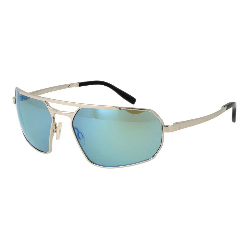 Serengeti Men's Gray Plastic Sunglasses