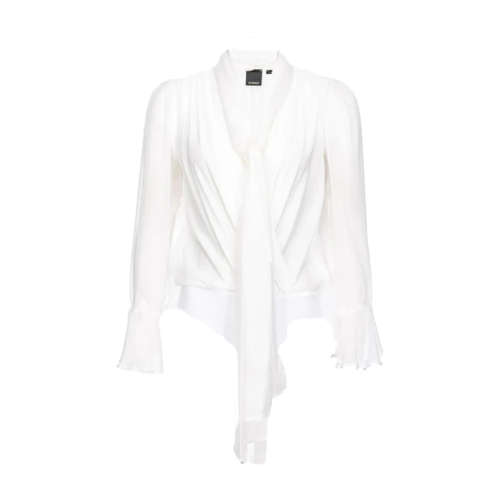 Pinko Women's White Shirts, S, Shirt