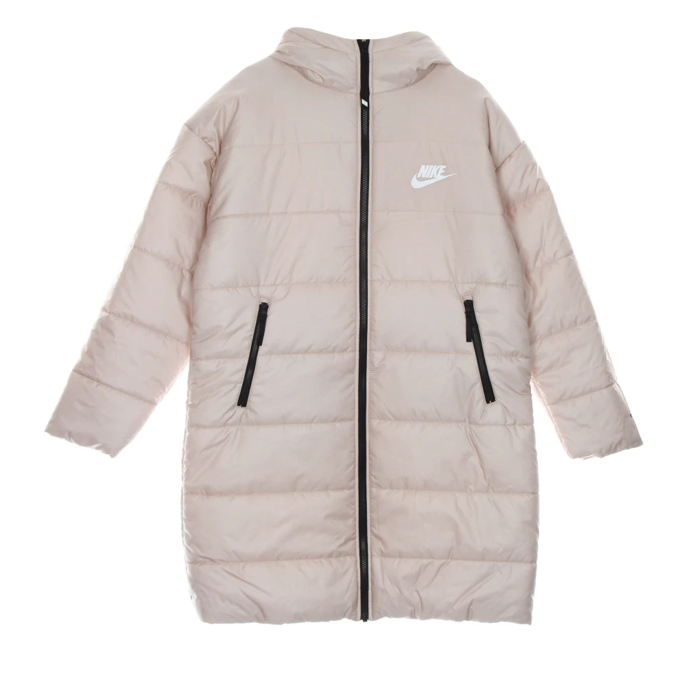 Nike Women's Gray Rain Clothing, Xs, Therma Fit Repel Classic Hooded Parka