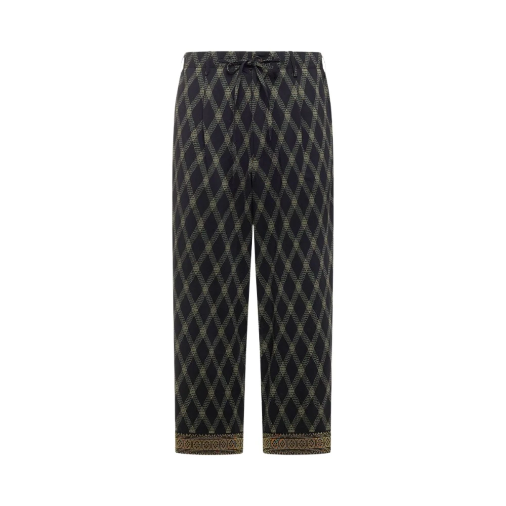 Pierre-Louis Mascia Herr Svart Byxor Xs, Straight Byxor