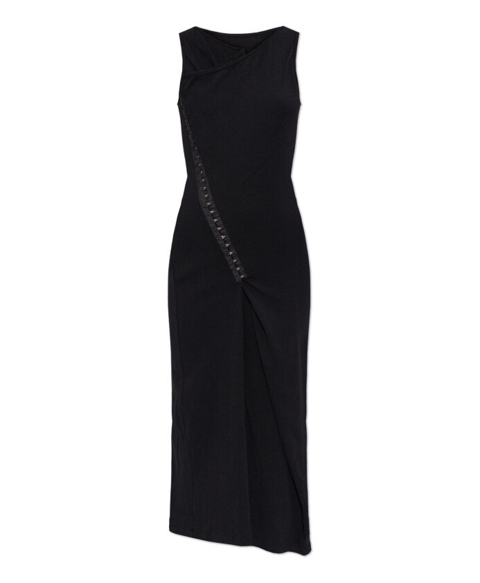 robe-asymetrique-drappee-a-agrafe