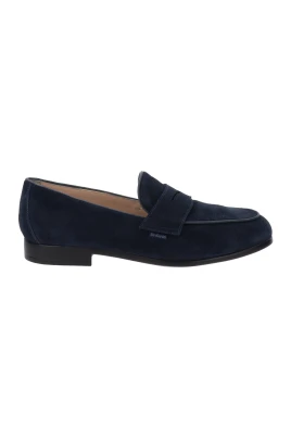 Läder Herr Loafers Elegant Stil