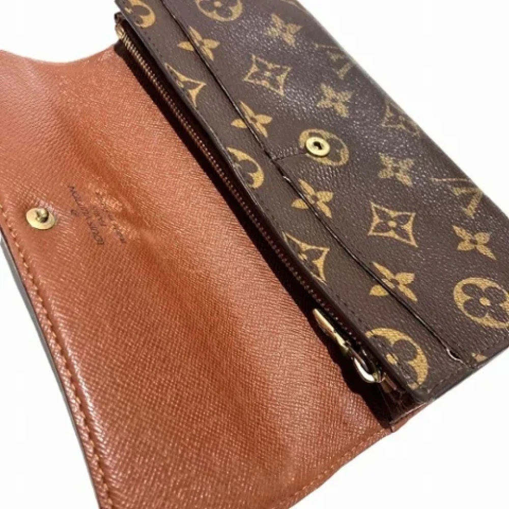 Louis Vuitton Vintage Pre-owned Canvas wallets Brown Dames