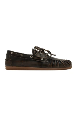 Mocassin med snörning