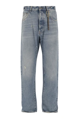 Klassiska bomullsdenim jeans