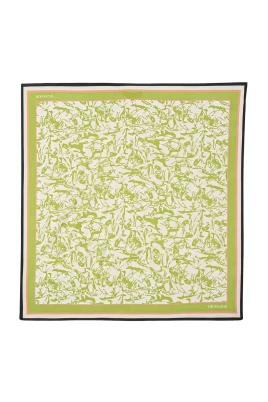 Mönstrad sidenscarf