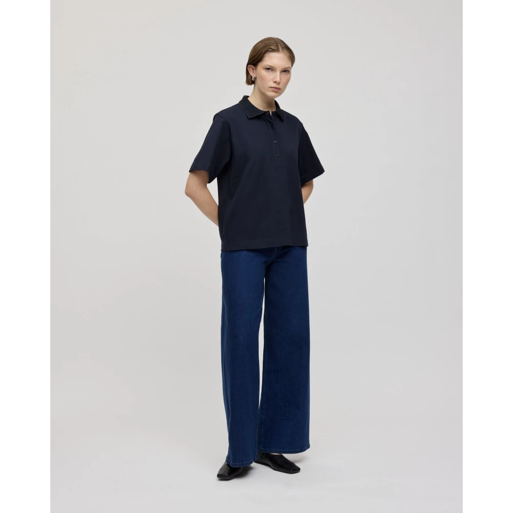 IVY OAK Fabiola Top Blue Dames