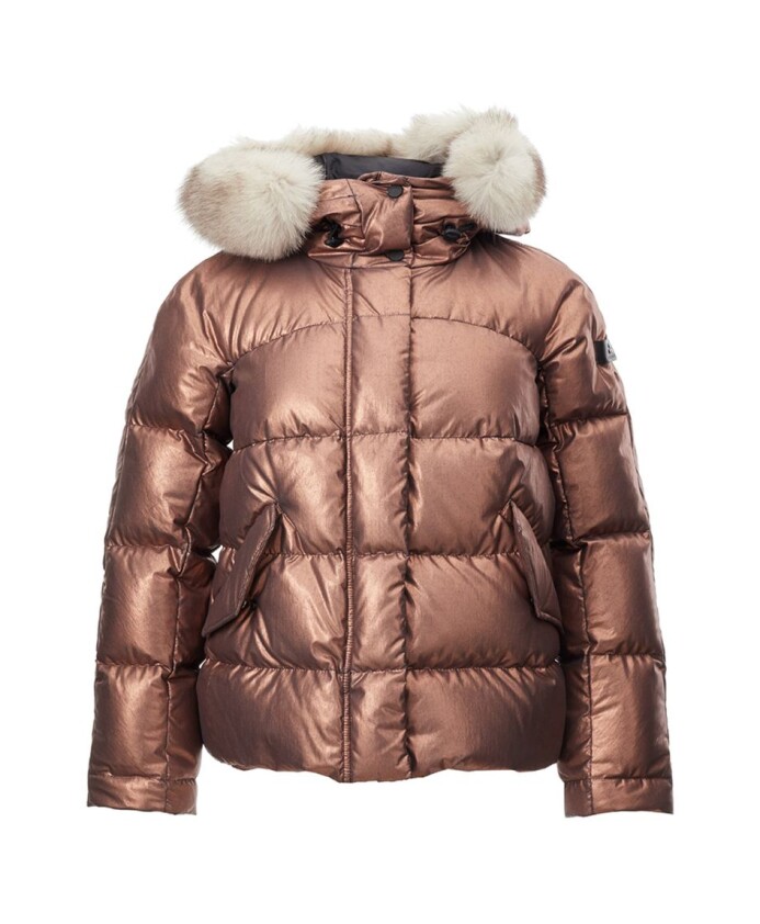 veste-rembourree-rose-en-polyester-avec-effet-iridescent